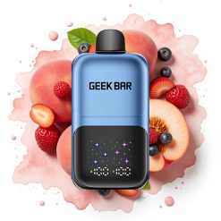 GEEK BAR 2GO 20ml 50000 Puffs Two Series Disposable Vape Pen Fersken & Bær, 20mL, 5% Nikotin