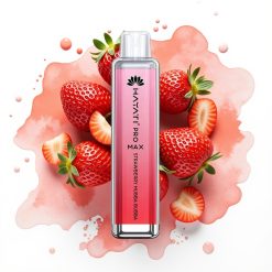 Hayati Pro Max 4000 Puffs Disposable Vape Jordbær Hubba Bubba – 2%/5% Nikotin, 1400mAh, 2ml/10ml