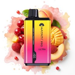 Hayati Pro Ultra 15000 Puffs Kirsebær Isfersken Mango 2×12ml 2%
