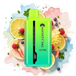 Hayati Pro Ultra 15000 Puffs Sitron & Mynte Blå Bringebær & Mynte – 15000+ Puffs, 850mAh, 2% Nikotin