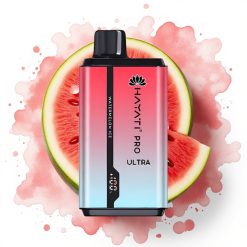 Hayati Pro Ultra 15000 Puffs Vannmelon Is – 2×12ml, 2%, 850mAh