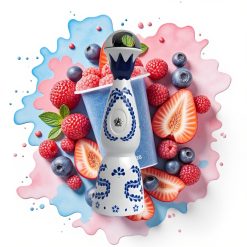HUMO Azul 15000 Puffs Blå Bringebær Is – 20mL, 5%, 15000 puffs