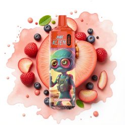 JNR Alien 10000 Puffs Fersken Bær – 850mAh, 20ml, Type-C