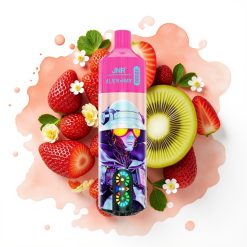 JNR Alien Max 18000 Puffs Engangsdamp Jordbær Kiwi, 28ml, 850mAh, Type-C