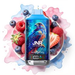 JNR Falcon X 18000 Puffs Blå Razz Is – 24ml, 750mAh, Type-C
