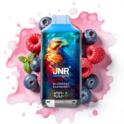 JNR Falcon X 18000 Puffs Blåbær Bringebær – 750mAh, 24ml, Type-C