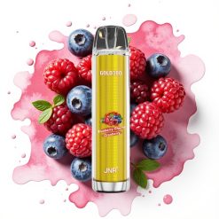 JNR Gold380 6000 Puffs Engangsvaper Blåbær Kirsebær Tranebær 1500mAh 13ml