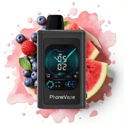 JNR PhoneVape 30000 puffs Engangsdamp Blåbær Vannmelon, 850mAh, 2%/5% nikotin