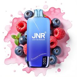 JNR Rainbow 10500 Puffs Disposable Vape Blåbær Bringebær – 10500 Puffs, 18ml, 0.8ohm