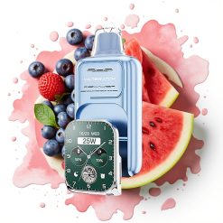 JNR VapeWatch 30000 Puffs Blåbær Vannmelon – 1000mAh, 19mL, 5%