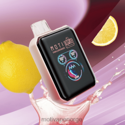 MOTI vape kit Norge | MOTI Triplus 20k engangsvape (5 %, 20 000 drag) rosa limonade PLPR88