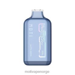 MOTI vape kit Norge | MOTI Ultra engangsvape (5 %, 6000 drag) blåbær fersken gummy PLPR828