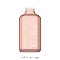 MOTI vape review | MOTI Ultra engangsvape (5 %, 6000 drag) mango fersken vannmelon PLPR836